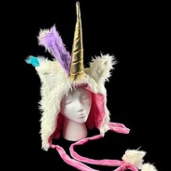 Josie Loves J. Valentine Unicorn festival hood main image 5